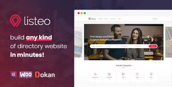 Listeo 1.9.82 – Directory & Listings With Booking – WordPress Theme