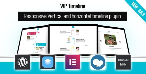 WP Timeline 3.6.8 – Vertical and Horizontal timeline plugin